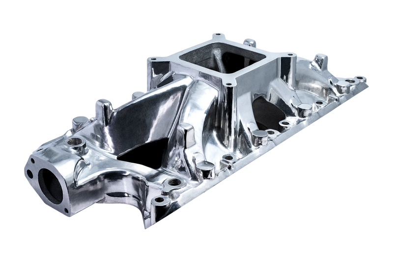 Professional Products 54030 Hurricane Single Plane Intake Manifold, Fits Ford SB - Polished