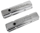 Proform 141-101 Stamped Steel Chevy Valve Covers w/o Baffles - Chrome