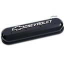 Proform 141-268 Liquid Black Slant Edge Diecast Aluminum Valve Covers, Fits Chevy LS