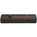 Proform 141-750 Stamped Steel Chevy Valve Covers - Black Crinkle