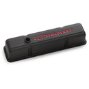 Proform 141-751 Stamped Steel Chevy Valve Covers, Black Crinkle - Tall