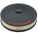Proform 141-752 GM Licensed Chevy Air Cleaner Kit, 14" - Black Crinkle