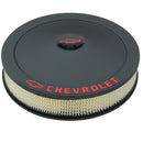 Proform 141-752 GM Licensed Chevy Air Cleaner Kit, 14" - Black Crinkle
