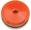 Proform 141-785 GM Licensed Chevy Air Cleaner Kit, 14" Dia. - Orange
