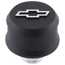 Proform 141-858 Slant Edge Aluminum Breather Cap - Black, Push-In