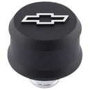 Proform 141-858 Slant Edge Aluminum Breather Cap - Black, Push-In