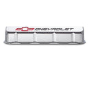 Proform 141-877 GM Licensed Slant Edge Valve Cover - Tall - Chrome