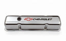 Proform 141-899 Chevy Valve Covers, Bowtie / Chevy Design - Chrome