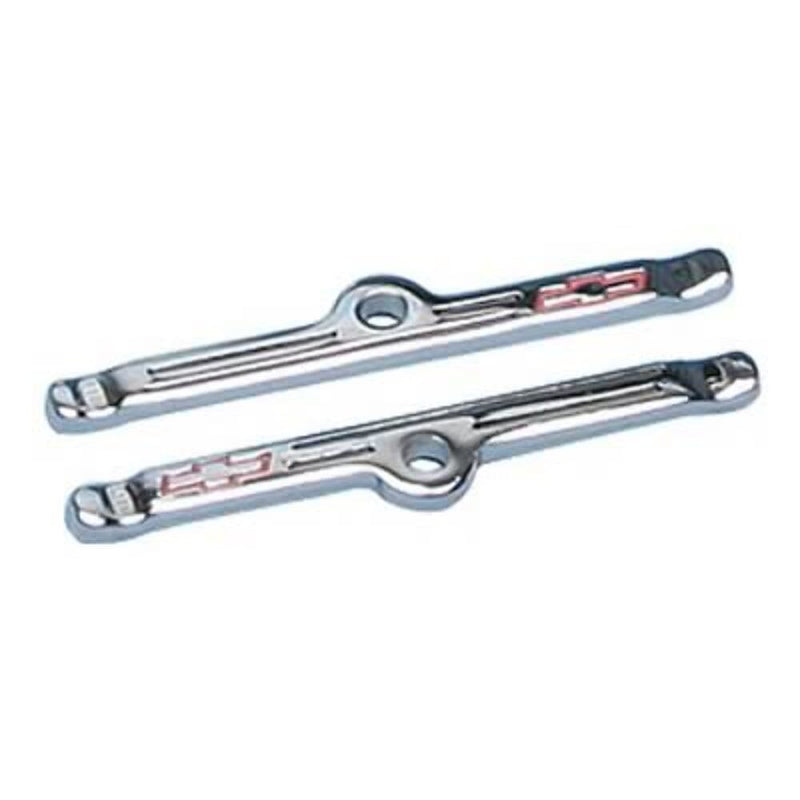 Proform 141-903 Chevy Performance Bowtie Valve Cover Hold Downs - Chrome