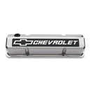 Proform 141-920 GM Licensed Slant Edge Valve Cover - Tall - Polished