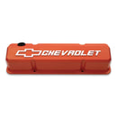 Proform 141-924 GM Licensed Slant Edge Valve Cover - Tall - Orange