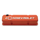 Proform 141-924 GM Licensed Slant Edge Valve Cover - Tall - Orange