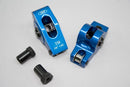 PRW 0335005 1.6 x 3/8" Self-Aligning Aluminum Rocker Arm for Chevy 262-400 1955-86,Blue