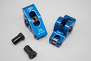 PRW 0335005 1.6 x 3/8" Self-Aligning Aluminum Rocker Arm for Chevy 262-400 1955-86,Blue