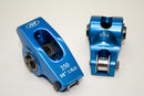 PRW 0335019 1.5 x 3/8" Self-Aligning Narrow body Aluminum Rocker Arm for Chevy 262-400 1987-00, Vortec , Blue