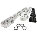 PRW 1535000 Billet Aluminum Stud Girdle with Spring-Loaded 3/8" RockerLoc for Chevy 262-400 1955-00