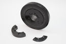 PRW Power 2431841 Harmonic Balancer PQx Internal/External Balance Black Fits Dodge