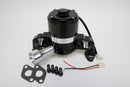 PRW 4435007 Black Powder-Coated Performance Quotient Electric Racing Water Pump for Chevy SB 265-400
