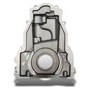 PRW Power 5234600 LS Front Cover Assembly, GM LS Gen III, 5.7L-6.2L