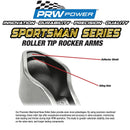 PRW 68350315 Sportsman Steel Roller Tip Rocker Arms, Fits Chevy SB - 1.5 Ratio