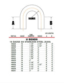 Patriot 180 Degree Bends H6930