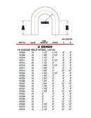 Patriot 180 Degree Bends H7025