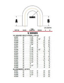 Patriot 180 Degree Bends H7034