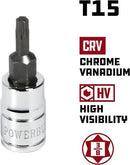 Powerbuilt Torx Bit Sockets 648512