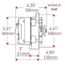 Powermaster Retro Alternators 27102