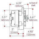 Powermaster Retro Alternators 37127