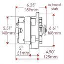 Powermaster Retro Alternators 37127