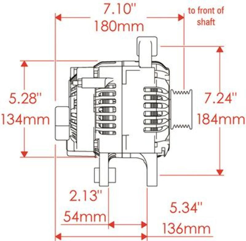 Powermaster Street Alternators 433111
