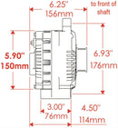 Powermaster Street Alternators 47759