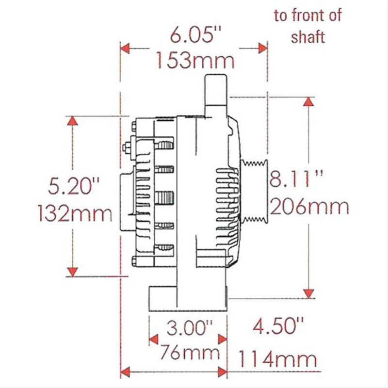 Powermaster Truck Alternators 47761