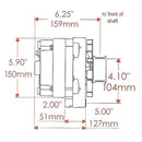 Powermaster Street Alternators 48203