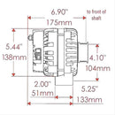 Powermaster Street Alternators 48247