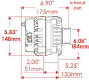 Powermaster High-Amp Alternators 48969