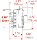 Powermaster Street Alternators 57759