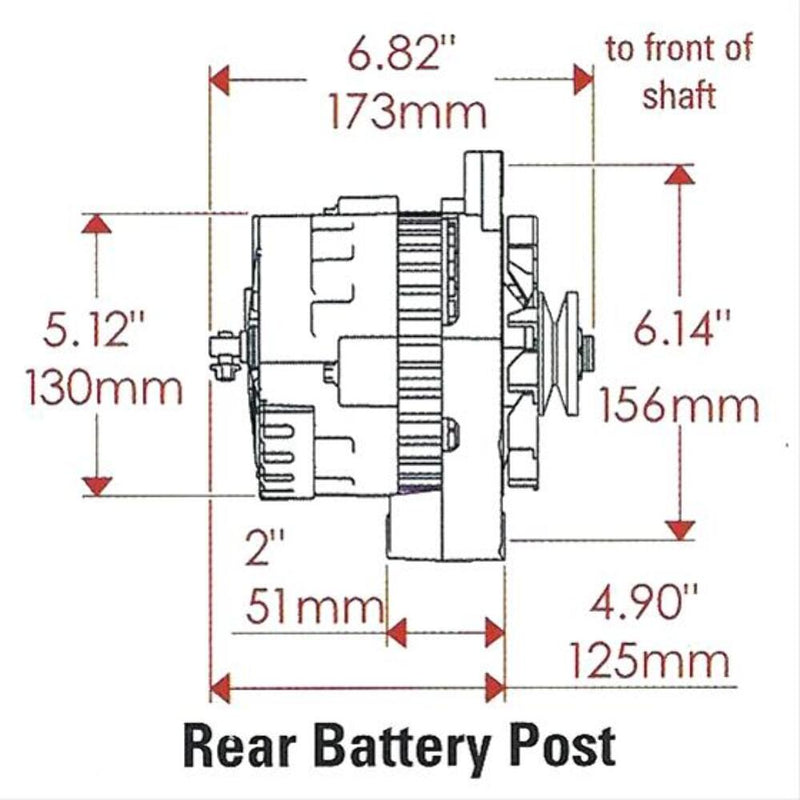 Powermaster XS Volt Alternators 578018