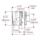 Powermaster Street Alternators 67461