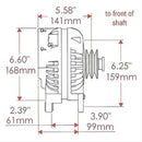 Powermaster Retro Alternators 7018