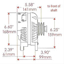 Powermaster Retro Alternators 7019