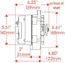 Powermaster Retro Alternators 7102