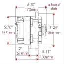 Powermaster High-Amp Alternators 7288