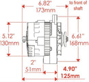 Powermaster Street Alternators 7802