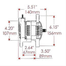 Powermaster XS Volt Alternators 8128