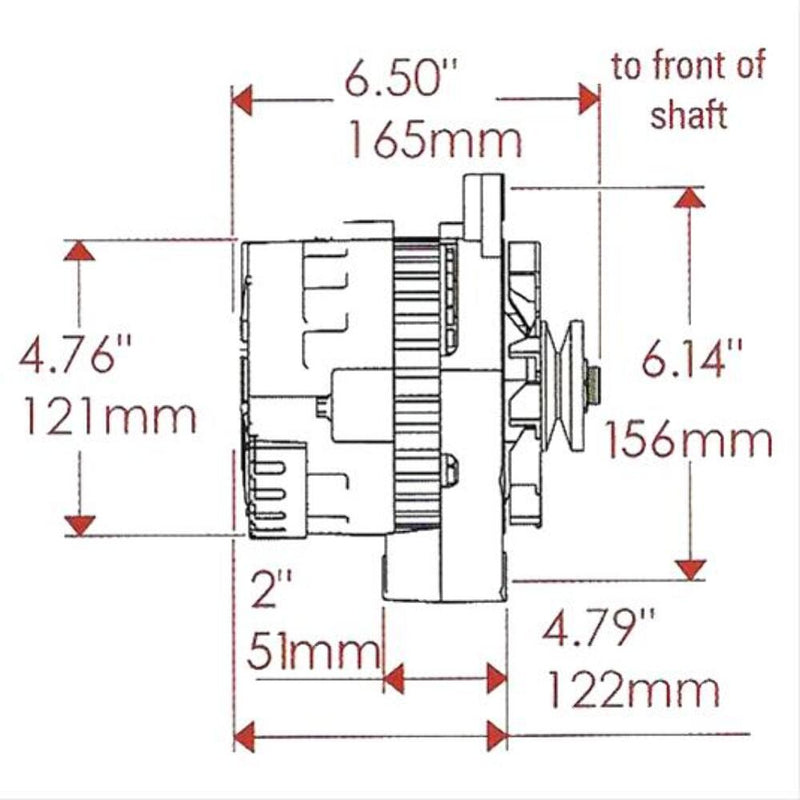 Powermaster XS Volt Alternators 8468
