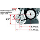 Powermaster Alternator Brackets 885