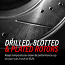 PowerStop Evolution Drilled and Slotted Rotors AR86004XPR