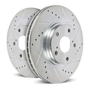 PowerStop Evolution Drilled and Slotted Rotors AR86004XPR